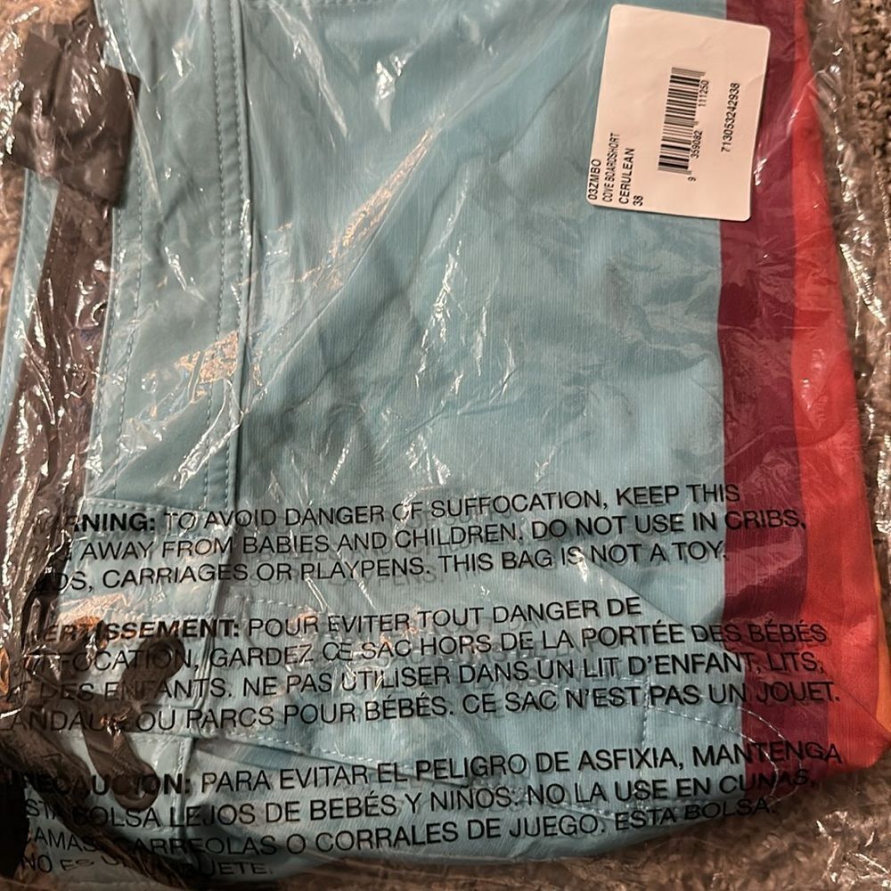 Rip Curl Nwt Cove Board-Shorts Men’s Sz 38 In The Color Cerulean — image 4 of 5